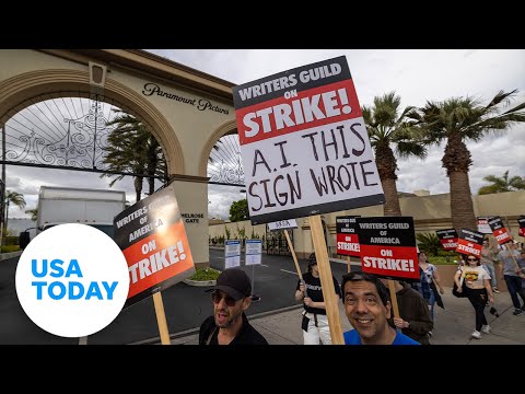 Striking WGA writers express concerns about ChatGPT, AI taking jobs USA TODAY