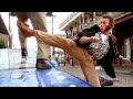 Corte Mullet De Jean Claude Van Damme Escena De PELEA CALLEJERA Hard Target Clip En Español