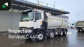 Renault C 430 8X4 19m3 tipper Steel suspension Automatic optibrake Euro dump truck for sale - Image 4 | Autoline GH Renault C 430 8X4 19m3 tipper Steel suspension Automatic optibrake Euro dump truck | Image 4 - Autoline