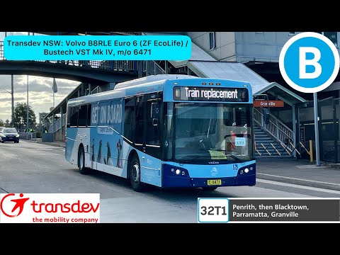 Transdev NSW: Volvo B8RLE Euro 6 (ZF EcoLife) / Bustech VST Mk IV, m/o 6471