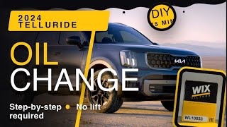 How to Change the Oil on a Kia Telluride | 2020–2025 (First Gen) | DIY Step-by-Step