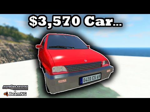 The Cheapest Car Ever? | Automation The Car Company Tycoon Game & BeamNG.drive