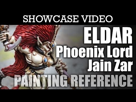 Painted Eldar Jain Zar Warhammer 40k Unit Showcase | HD Images & Video