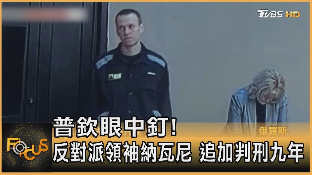 普欽眼中釘！反對派領袖納瓦尼　追加判刑九年