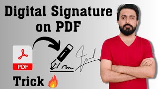 How to sign digital signature on pdf | Digital sign on digital files | how to add dsc in pdf?