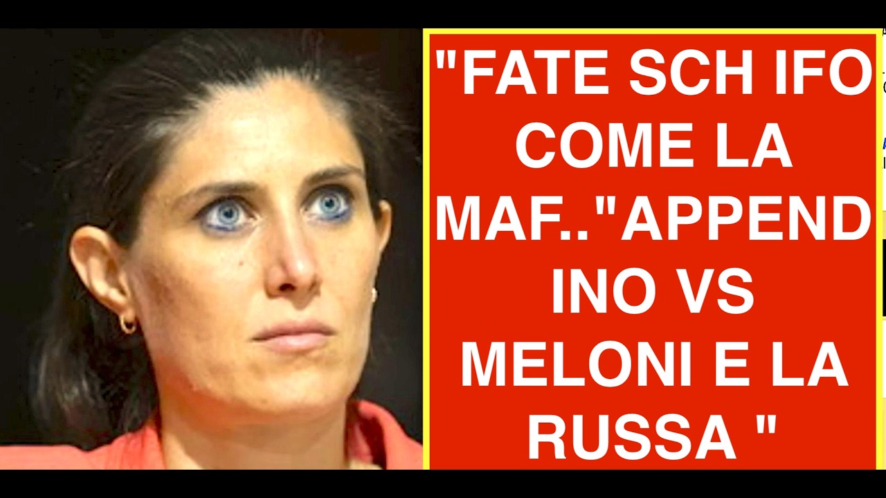 "FATE SCH IFO COME LA MAF.."APPENDINO VS MELONI E LA RUSSA "