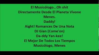 Bailando fue (Letra) Daddy Yankee Ft. Jowell &amp; Randy