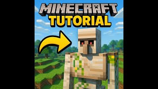 HOW TO MAKE AN IRON GOLEM!! (simple guide)