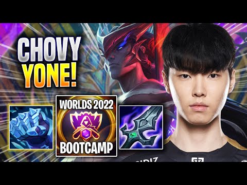 CHOVY PERFECT GAME WITH YONE! - GEN Chovy Plays Yone MID vs Orianna! | Bootcamp 2022
