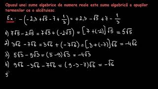 Scăderea numerelor reale (1)