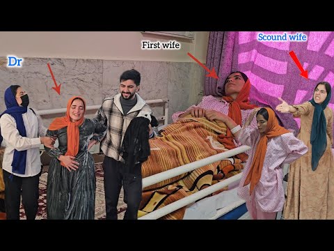 Pregnant first wife in the emergency room; tension between husband and evil second wife