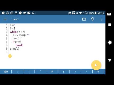 Android Loop In Python Using While Command Conditional Loop