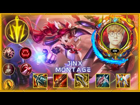 테디 징크스 몽타주 - Teddy Jinx Insane Montage 2021 | LOL CoFFee
