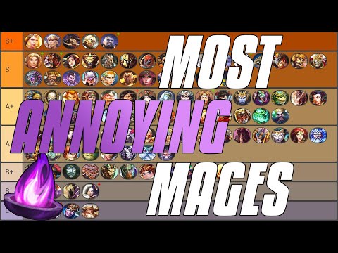 Ranking The Most ANNOYING SMITE Mages... ~ SMITE Tier List