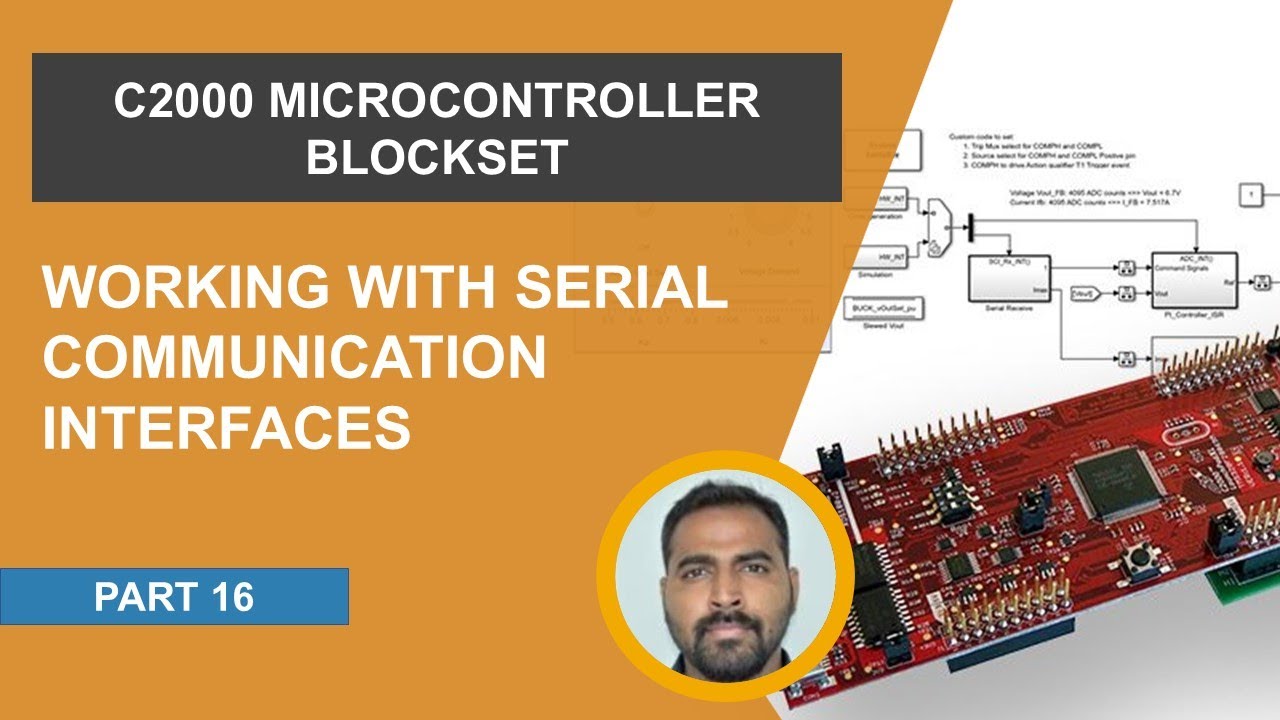 How to Work with SCIs on C2000 MCUs for Debugging | C2000 Microcontroller Blockset, Part 16