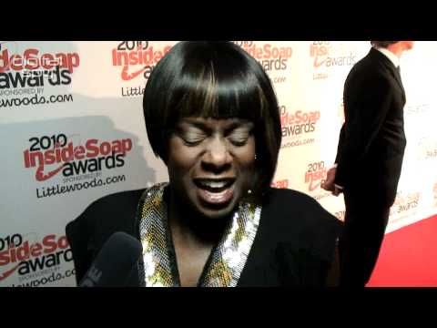 Tameka Empson at the Inside Soap Awards 2010