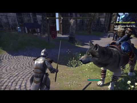 The Elder Scrolls Online: Tamriel Unlimited Talking to king emeric and collecting debts