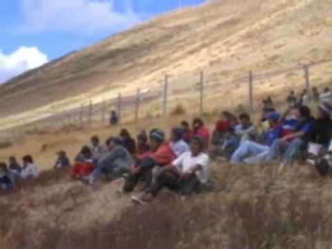 Chaccu de la vicuña de la Universidad Alas Peruanas en Turpacancha parte 3