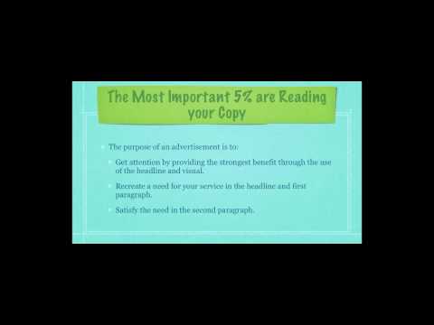 Marketing Examples Writing Copy Pt 2