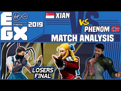 SFV AE Match Analysis: EGX 2019 Top 8 LOSERS FINAL - Xian vs. Phenom