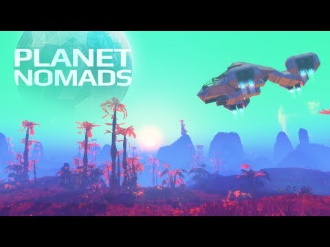 Planet Nomads Gameplay - Terraforming Survival Building Sandbox Sim!