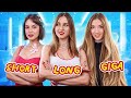 Short Hair vs Long Hair vs Giga Long Hair! Which Girlfriend is Better?