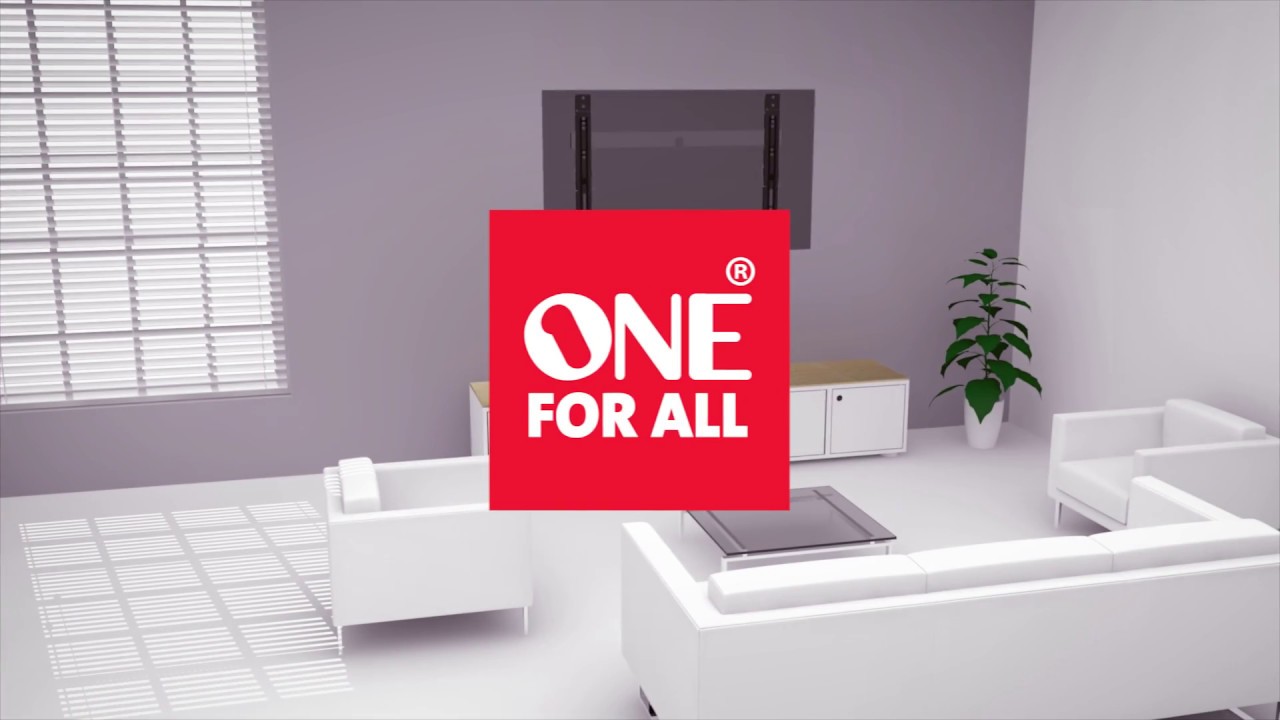 One For All Supports mural Tilt Ultraslim VESA 600x400