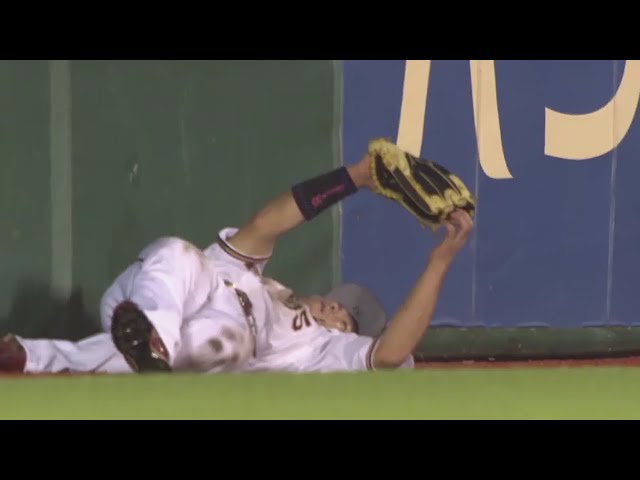 【5回表】イーグルス・島内 鮮やかなスライディングキャッチを魅せる‼ 2020/9/30 E-H