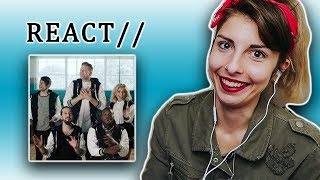 REACT // PENTATONIX "CHEERLEADER" COVER