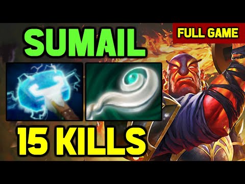 Sumail Ember spirit MID vs Storm spirit RISKY PLAYS and JUKES