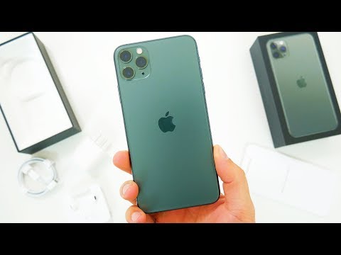 iPhone 11 Pro Max Unboxing & First Impressions! New Midnight Green