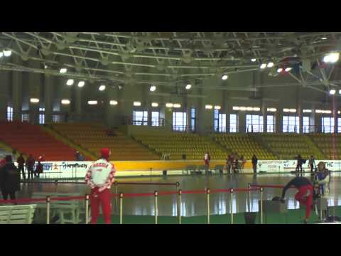 Speed Skating Russian Allround Championships Moscow 2012 Denis Juskov   Sergej Grjaztsov 1500m