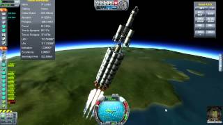 preview picture of video 'E-03- Duna Mission (pt 1 of 4) Launch - Kerbal Space Program 017'