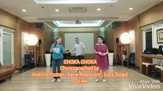 CHOKA CHOKA LINE DANCE ( Demo )