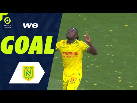 Goal Moses SIMON (90' +9 pen - FCN) FC NANTES - FC LORIENT (5-3) 23/24