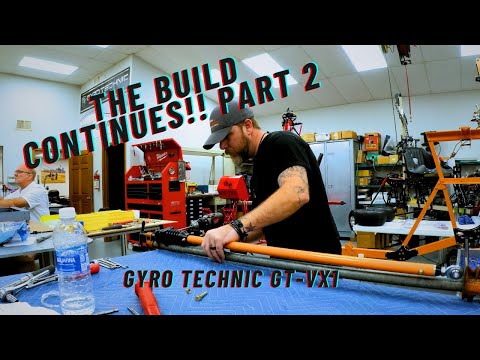 The Gyroplane Build Continues! Part 2 Gyro Technic GT-VX 1 build!