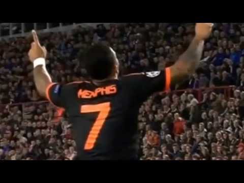 PSV vs Manchester United 2-1 All Goals Champions League 2015