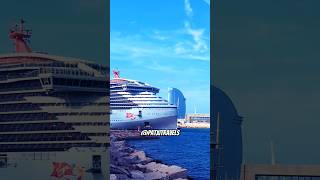 Cruise Ships in Barcelona Port 2025 | Stunning Views from the Port!