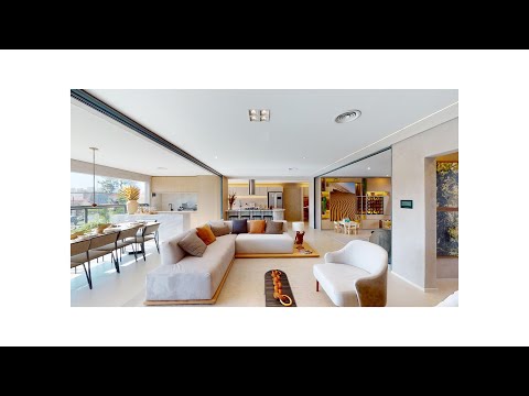 Infinity Brooklin - Apartamento decorado de 187 m²