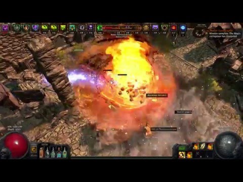 path of exile 2.2.2 Mjölner discharge village ruin,shrine map boss kills