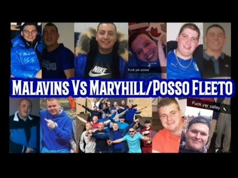 Malavin Vs Curran (Acre/Valley) (Lyndale/Posso), 'Maryhill Gang War' Part 1