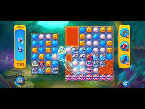 Fishdom level 11648 no boosters フィッシュダム ノーマル