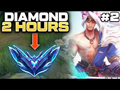 How to ACTUALLY Climb to Diamond in 2 Hours with Yasuo #2 | Build & Runes