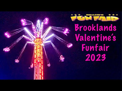 Beach’s Brooklands Valentine’s Funfair Vlog 11th February 2023