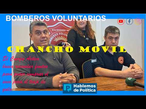 Bomberos organiza chancho móvil