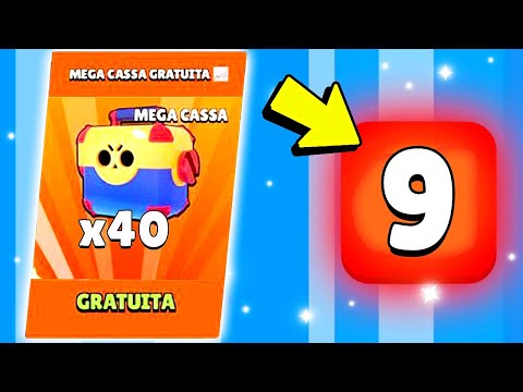 APRO 40 MEGA CASSE GRATIS su BRAWL STARS! MEGA BOX OPENING GRATIS!!