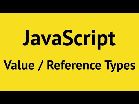 JavaScript Value vs Reference Types