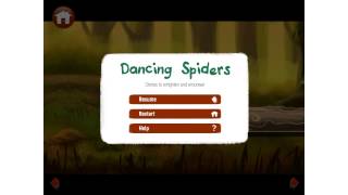 Dancing Spiders - an interactive storybook app with touch-triggered animation, music and sounds
