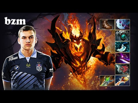 bzm - Shadow Fiend Midlane vs Nikobaby Morphling | Dota 2 7.30e Gameplay