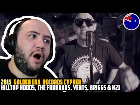 🇦🇺 2015 Golden Era Records Cypher - Featuring: Hilltop Hoods, The Funkoars, Vents, Briggs & K21